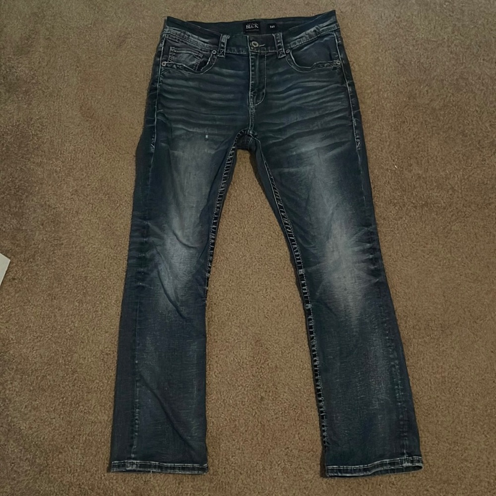 Like New Mens Buckle Black 34R